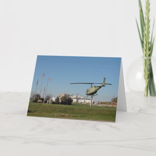 Veteran's Memorial in Grandview, Iowa Card (Front)