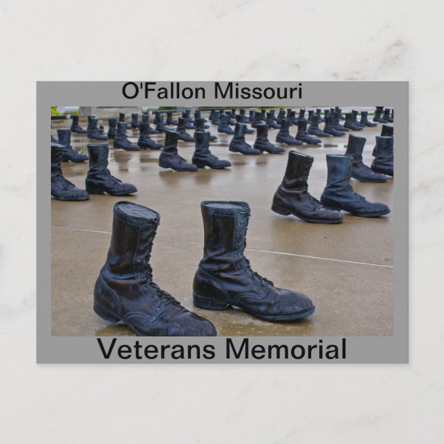 Veterans Memorial Walk Postcard (Front)