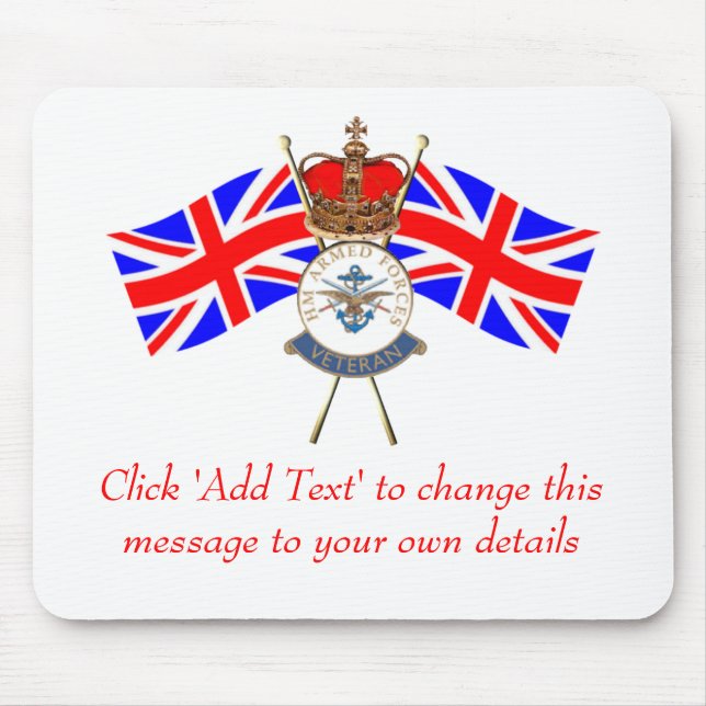 Veteran's Mouse Pad (Front)