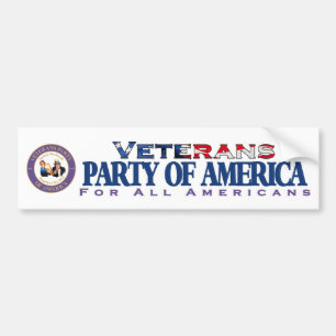 Veterans Party of America Bumper Sticker