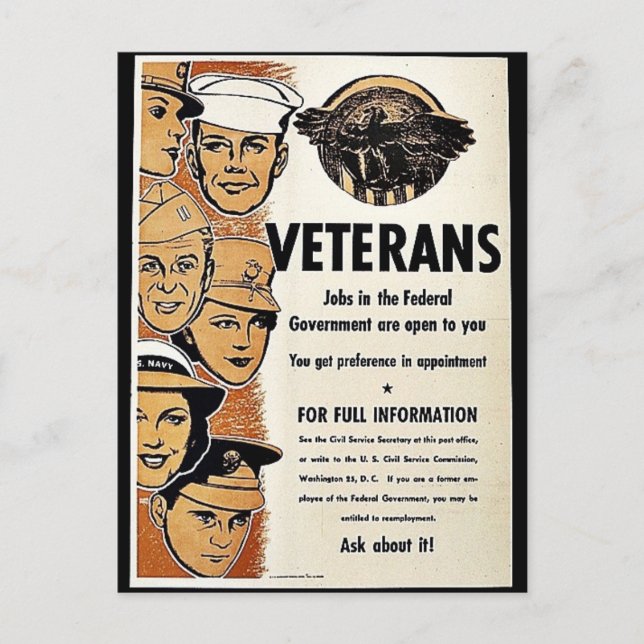 Veterans Postcard (Front)