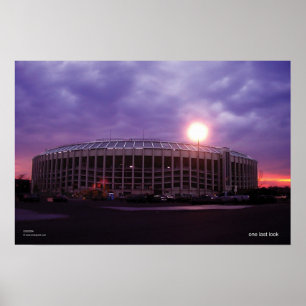 Veterans Stadium's Last Night Poster