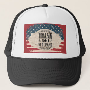 Veterans:Thank You Trucker Hat