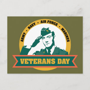 Veterens Day Postcard