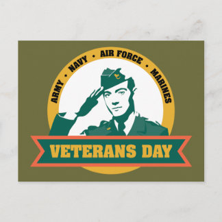 Veterens Day Postcard