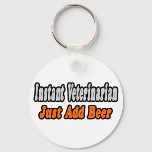 Veterinarian...Add Beer Key Ring