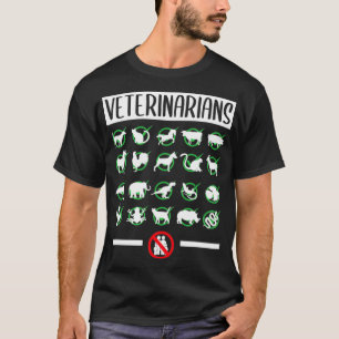 Veterinarian Animals Funny Veterinary Graduate gra T-Shirt