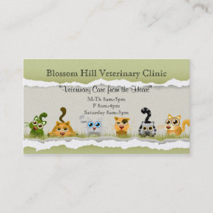 Veterinarian Business Card