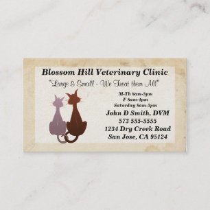 Veterinarian Business Card