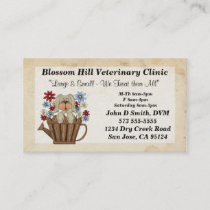 Veterinarian Business Card