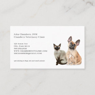 Veterinarian Business Card & Appointment Reminder