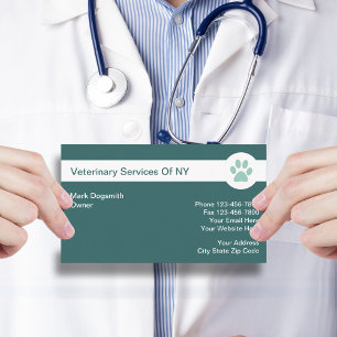 Veterinarian Business Cards