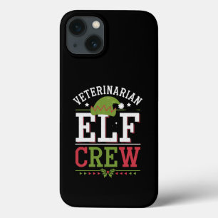 Veterinarian Christmas Elf Veterinary Technician iPhone 13 Case