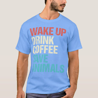 Veterinarian Coffee Vet Animals family T-Shirt