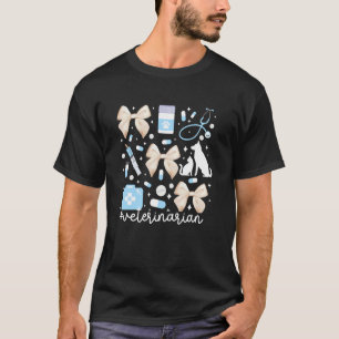 Veterinarian Coquette Vet Veterinary T-Shirt