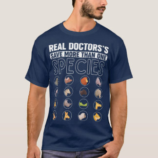 Veterinarian Doctor Animal Rescuer T-Shirt
