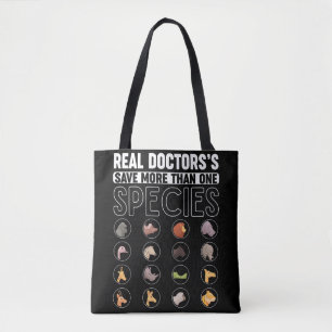 Veterinarian Doctor Animal Rescuer Tote Bag