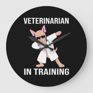 Veterinarian Dog Sunglasses Pet Large Clock