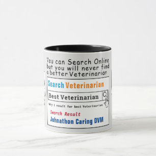 Veterinarian Funny Best Search Mug