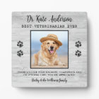 Veterinarian Gift Custom Pet Dog Photo Thank You