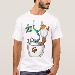 Veterinarian Halloween Costume Shirt Vet Tec