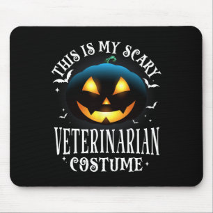 Veterinarian Halloween Matching Pajama Costume Mouse Mat
