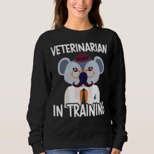 Veterinarian In Training Animal Doctor Future Vet Sweatshirt