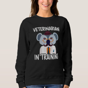 Veterinarian In Training Animal Doctor Future Vet Sweatshirt