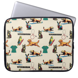 Veterinarian  laptop sleeve