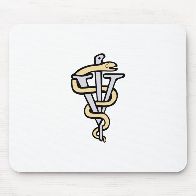 Veterinarian logo mouse mat (Front)