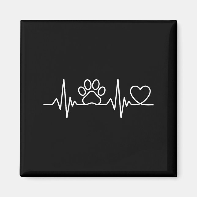 Veterinarian love vet tech  magnet (Front)
