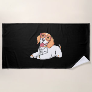 Veterinarian Medical Receptionist Beach Towel