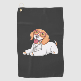 Veterinarian Medical Receptionist Golf Towel