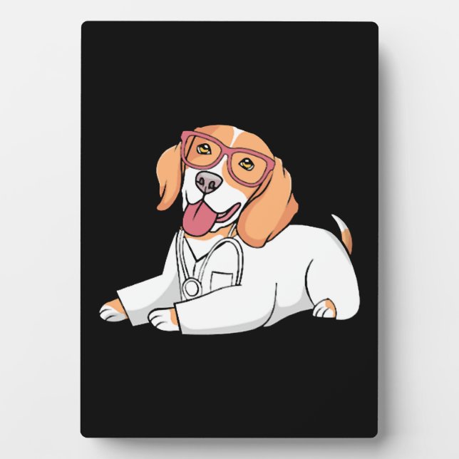 Veterinarian Medical Receptionist Plaque (Front)