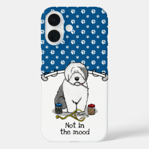Veterinarian Old English Sheepdog Grey 1 Cute Vet iPhone 16 Case