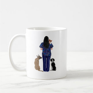 Veterinarian or vet tech at the office coffee mug