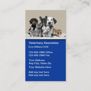 Veterinarian Pet Doctor Business Cards