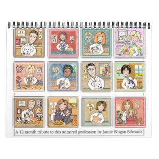 Veterinarian Professional Wall Calendar 2011
