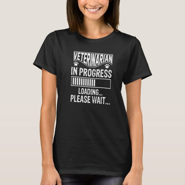 Veterinarian Shirt Funny Veterinarian Tee Shirt Cu (Front)