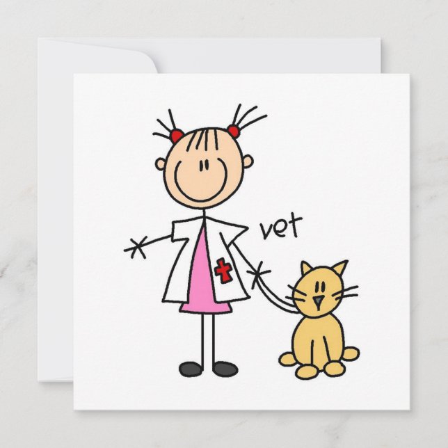 Veterinarian Stick Figure (Front)