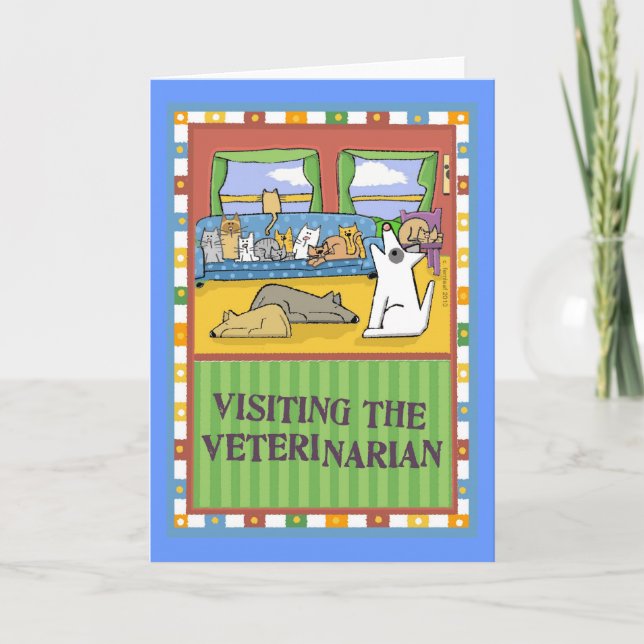 Veterinarian Thank-You Card (Front)