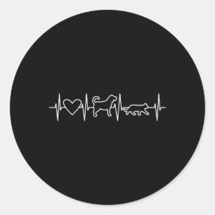 Veterinarian Vet Tech Animal Classic Round Sticker