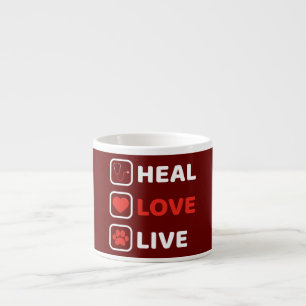 Veterinarian Veterinary Doctor Animals Lover Espresso Cup