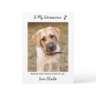 Veterinarian Veterinary Personalised Pet Dog Photo