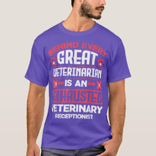 Veterinarian Veterinary Science Veterinary Recepti T-Shirt