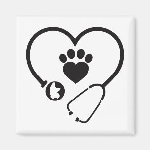 Veterinarian Veterinary Tech Vet Magnet