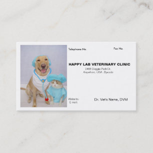 Veterinarian's Business Card