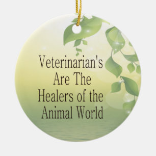 Veterinarians Ceramic Tree Decoration