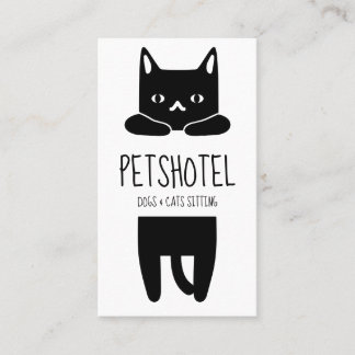 Veterinary and Cat Shelter Business Card
