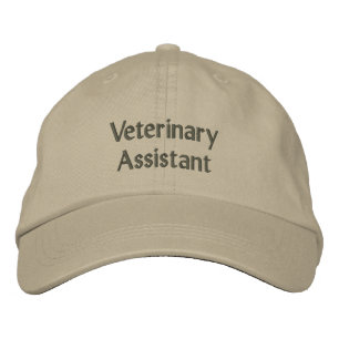 Veterinary Assistant Embroidered Hat